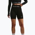 Шорти для тренувань жіночі Nike Pro Seamless High Waisted Biker 5" black/white 5