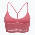 Бюстгальтер для тренувань Nike Pro Seamless Light Support peony/white 2
