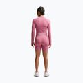 Шорти для тренувань жіночі Nike Pro Seamless High Waisted Biker 5" peony/white 3