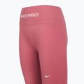 Жіночі легінси Nike Pro Seamless рожевий півонія/білий 3
