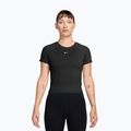 Футболка для тренувань жіноча Nike Pro Seamless Dri-Fit black/white