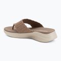 Шльопанці жіночі SKECHERS Ultra Flex 3.0 Rhythm Waves brown 3