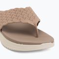 Шльопанці жіночі SKECHERS Ultra Flex 3.0 Rhythm Waves brown 7