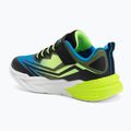 Кросівки дитячі SKECHERS Flex-Glow Ultra black/blue/lime 3