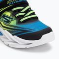 Кросівки дитячі SKECHERS Flex-Glow Ultra black/blue/lime 7