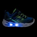 Кросівки дитячі SKECHERS Flex-Glow Ultra black/blue/lime 8