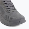 Кросівки чоловічі SKECHERS Bobs Squad Chaos Solid Step gray 7