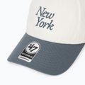 Кепка 47 Brand MLB New York Yankees Foundation Script TT CLEAN UP sandstone 3