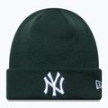 Шапка зимова New Era League Essential New York Yankees dark green/white