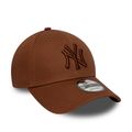 Шапка зимова New Era League Essential 9Forty New York Yankees dark auburn