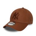 Шапка зимова New Era League Essential 9Forty New York Yankees dark auburn 2