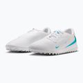 Кросівки футбольні чоловічі Nike Phantom 6 Low Academy TF white/white/dusty cactus 3