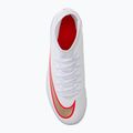 Кросівки футбольні чоловічі Nike Mercurial Superfly 11 Club white/bright crimson/blur 5