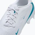 Кросівки футбольні чоловічі Nike Phantom 6 Low Academy FG/MG white/white/dusty cactus 6