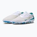 Кросівки футбольні чоловічі Nike Phantom 6 Low Elite FG white/white/dusty cactus 5
