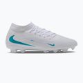 Кросівки футбольні чоловічі Nike Phantom 6 High Academy FG/MG white/white/dusty cactus