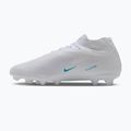 Кросівки футбольні чоловічі Nike Phantom 6 High Academy FG/MG white/white/dusty cactus 2