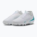 Кросівки футбольні чоловічі Nike Phantom 6 High Academy FG/MG white/white/dusty cactus 3