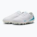 Кросівки футбольні чоловічі Nike Phantom 6 Low Pro FG white/white/dusty cactus 3