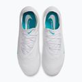 Кросівки футбольні чоловічі Nike Phantom 6 Low Pro FG white/white/dusty cactus 4