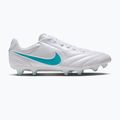 Кросівки футбольні чоловічі Nike Tiempo Ligera Pro FG white/white/energy