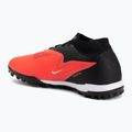 Кросівки футбольні чоловічі Nike Phantom 6 High Academy bright crimson/black/blur 3