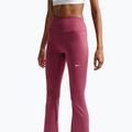Легінси для тренувань жіночі Nike One pink smoke/white 3
