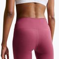 Легінси для тренувань жіночі Nike One pink smoke/white 5