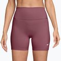 Шорти для тренувань жіночі Nike One pink smoke/white