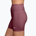 Шорти для тренувань жіночі Nike One pink smoke/white 2