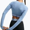 Лонгслів жіночий Nike Pro work blue/white 4