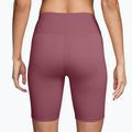 Шорти для тренувань жіночі Nike One Pink Smoke/White 2