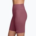 Шорти для тренувань жіночі Nike One Pink Smoke/White 3