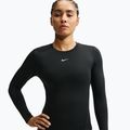 Лонгслів для тренувань жіночий Nike One Fitted black/white 4
