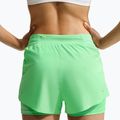 Шорти для бігу жіночі Nike Swift Mid-Rise 2in1 illusion green 6