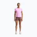 Футболка для тренувань жіноча Nike One Classic pink rise/white 2
