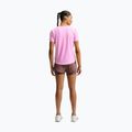 Футболка для тренувань жіноча Nike One Classic pink rise/white 3