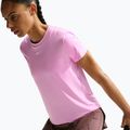 Футболка для тренувань жіноча Nike One Classic pink rise/white 5