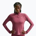Кофта для бігу жіноча Nike Tempo Dri-Fit 1/4 Zip pink smoke 4