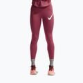 Легінси жіночі Nike Tempo Swoosh Run pink smoke/white