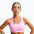 Бюстгальтер для тренувань Nike Swoosh pink rise/white