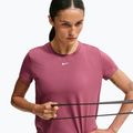 Футболка для тренувань жіноча Nike One Classic pink smoke/white 6