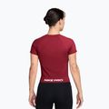 Футболка для тренувань жіноча Nike Pro Seamless tough red/white 2
