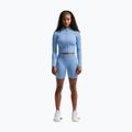 Кофта тренувальна жіноча Nike Pro Seamless work blue 2
