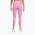 Легінси жіночі Nike Pro pink rise/white 2