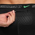 Шорти для бігу чоловічі Nike Stride black/illusion green 4