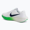 Кросівки для бігу чоловічі Nike Revolution 8 white/green spark/midnight navy 3