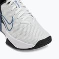 Кросівки для тренувань чоловічі Nike Air Max Alpha Trainer 6 off white/black/white/indigo storm 7