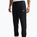 Штани чоловічі Nike Club Cuffed Brushed black/black/football blue 3