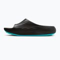 Шльопанці чоловічі Nike ReactX Rejuven8 black/gamma blue/metallic silver 2